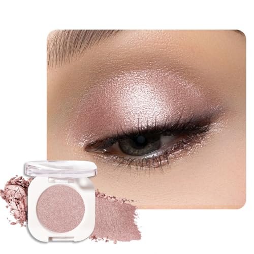 QIDSTERS Champagne Shimmer Single Eyeshadow, Lightweight...