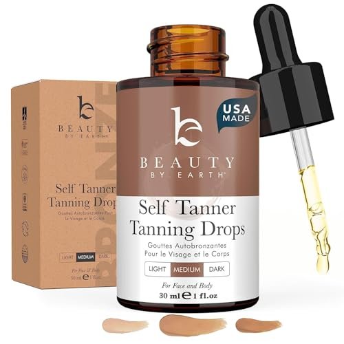 Self Tanning Drops - USA Made with Natural and Organic