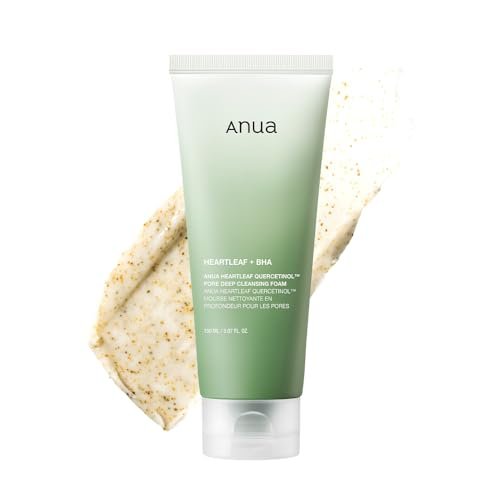 Anua Heartleaf Quercetinol Pore Deep Cleansing Foam, with...