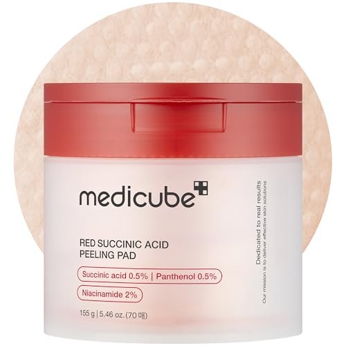 medicube Toner Pads Red Succinic Acid Panthenol Facial...