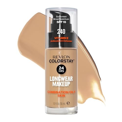 Revlon Liquid Foundation, ColorStay Face Makeup for Oily...