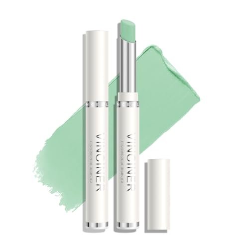 Green Color Corrector Stick, Cover Redness Acne Marks...