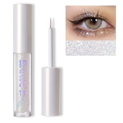 Erinde Liquid Glitter Eyeshadow Eyeliner, Korean Makeup...