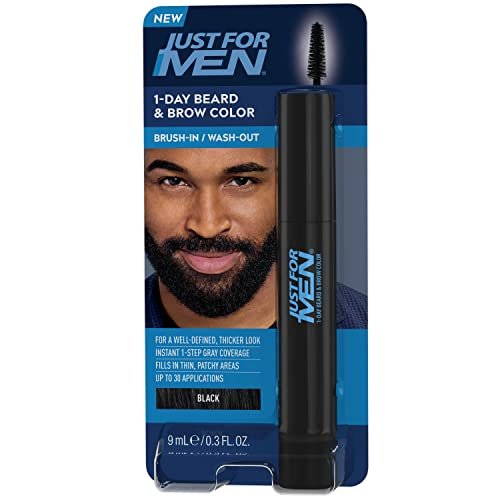 Just for Men 1-Day Beard & Brow Color, Black