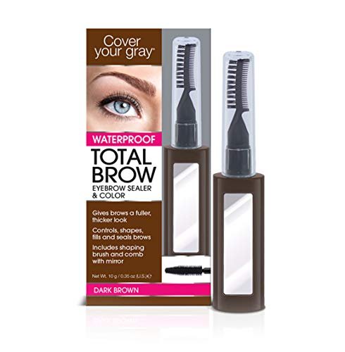 Cover Your Gray Total Brow Eyebrow Sealer in Dark Brown