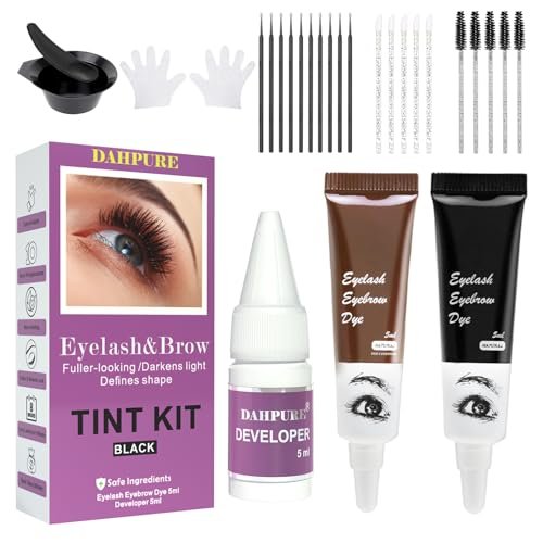 DAHPURE Brow and Lash Color Kit with Natural Results