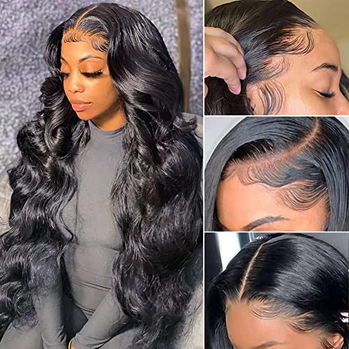 Pizazz 28 Inch 13x4 HD Lace Front Human Hair Wig