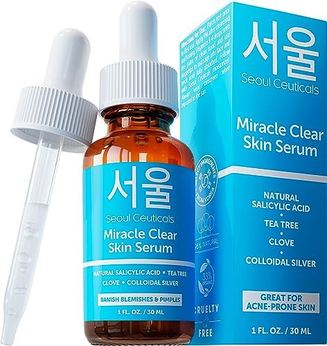 SeoulCeuticals Korean Acne Serum, Skin Care Treatment with...