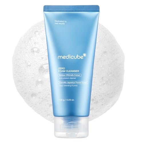 medicube Facial Cleanser Zero Foam Cleanser | For Sensitive...