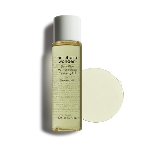HARUHARU wonder Black Rice Moisture Cleansing Oil, Travel...