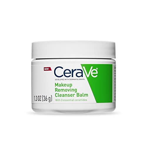 CeraVe Cleansing Balm Makeup Remover, Waterproof Makeup...