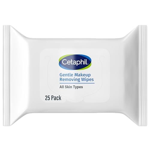 Cetaphil Gentle Makeup Removing Face Wipes, Daily Cleansing...