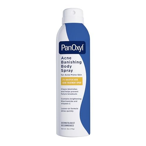 PanOxyl Acne Banishing Body Spray with 2% Salicylic Acid