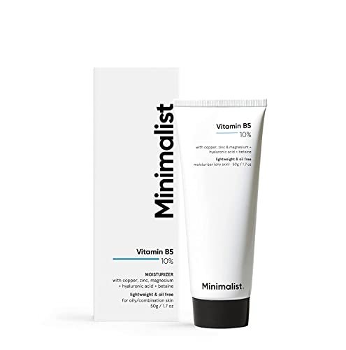 Minimalist Vitamin B5 10% Face Moisturizer for Oily Skin