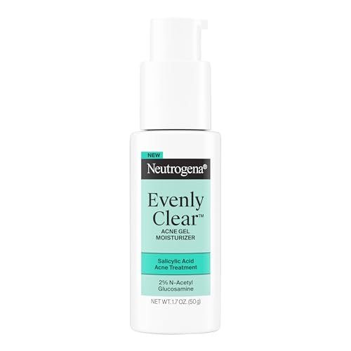 Neutrogena Evenly Clear Acne Gel Moisturizer with Salicylic...