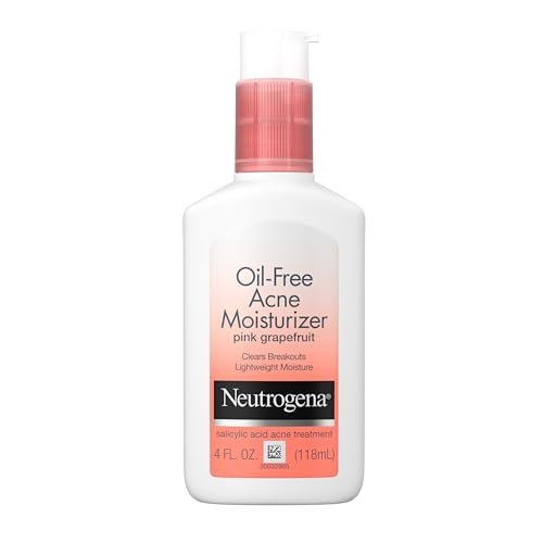 Neutrogena Oil Free Acne Moisturizer, .5% Salicylic Acid...