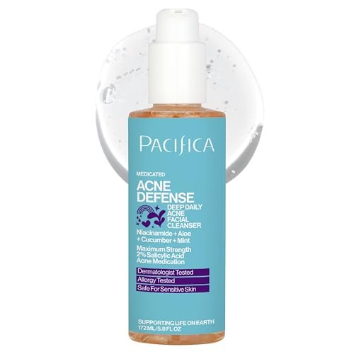 Pacifica, Face Wash Acne Defense, 5.8 Fl Oz