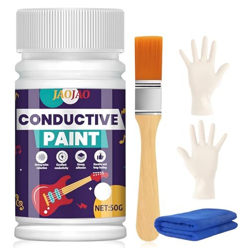JAOJAO Guitar Shielding Paint, Conductive Paint Highly...