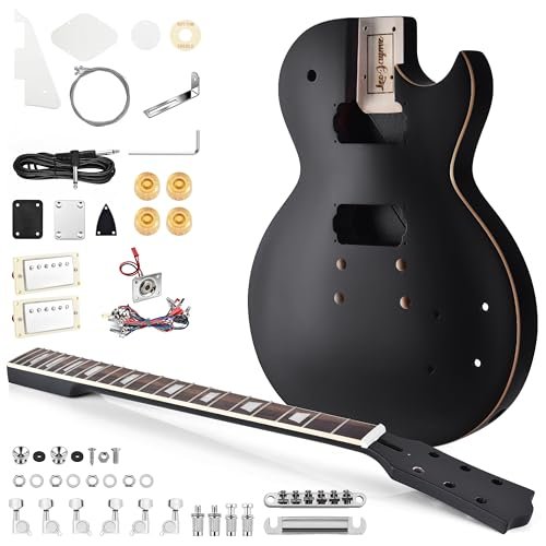 Leo Jaymz DIY LP Style Electric Guitar Mahogany Body Kit