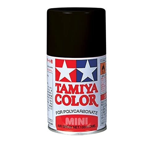 TAMIYA Polycarbonate PS-5 Black TAM86005 Lacquer Primers &...