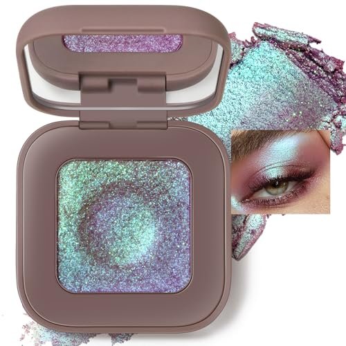 Noerrors Duochrome Plum Mauve Green Blue Glitter Eyeshadow...