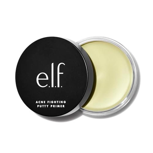 e.l.f. Acne Fighting Putty Primer, Infused with 1.8%...