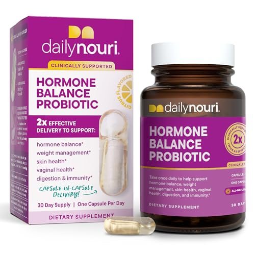 Daily Nouri Hormone Balance Probiotics for Women with Omega