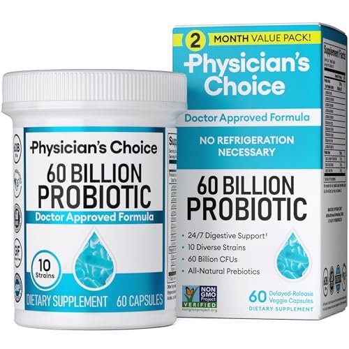 Physician's CHOICE Probiotics 60 Billion CFU - 10 Strains
