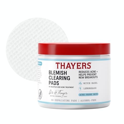 Thayers Blemish Clearing Acne Pads, Salicylic Acid...
