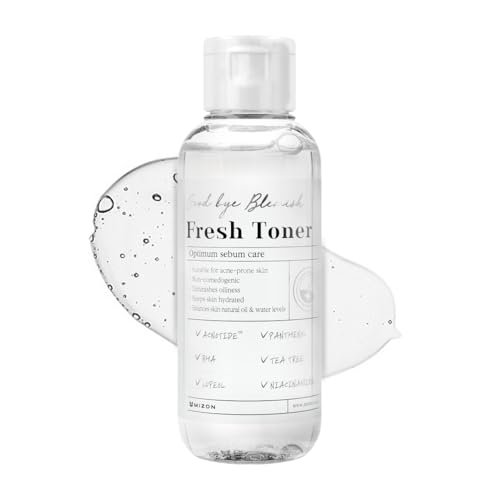 MIZON Goodbye Blemish Fresh Toner, BHA, Niacinamide for...