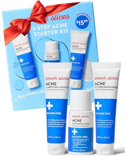 Peach Slices - 3-Step Acne Starter Kit with Salicylic Acid