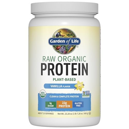 Garden of Life Protein Powder, Vegan Protein, Vanilla, 1.5...