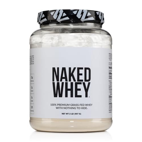 NAKED Whey 2LB 100% Grass Fed Whey Protein Powder