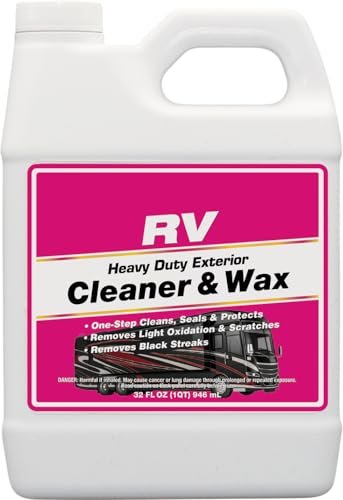 Gel Gloss RV Professional Grade One-Step Carnauba Cleaner...