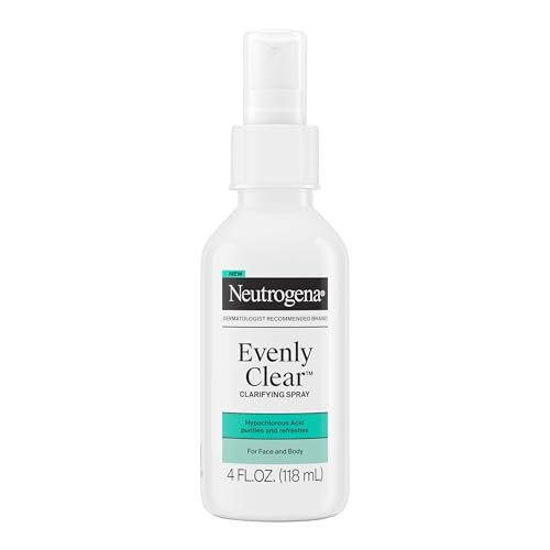 Neutrogena Evenly Clear Clarifying Hypochlorous Acid Spray,...