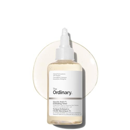 The Ordinary Glycolic Acid 7% Exfoliating Toner, 3.4 Fl Oz
