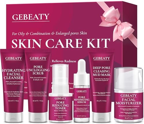 Women Teens Skin Care Set, 6 PCS for Acne Pores