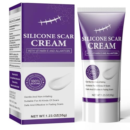 Silicone Scar Cream Scar Gel - Advanced Scar Removal...