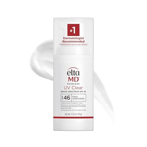 EltaMD UV Clear Face Sunscreen SPF 46, 0.5 oz