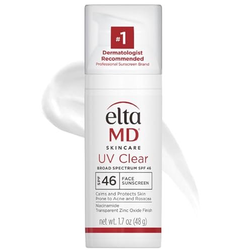EltaMD UV Clear Face Sunscreen SPF 46, Oil Free Lotion