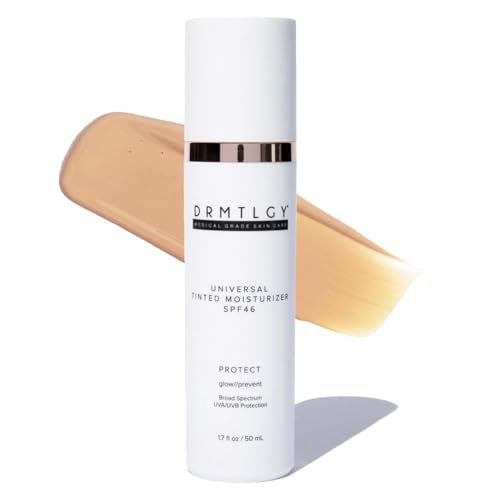 DRMTLGY Universal Tinted Moisturizer SPF 46 – Hydrating...