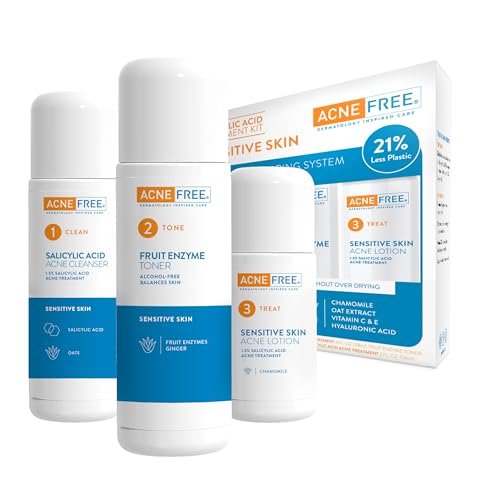 AcneFree 24Hr Acne Clearing System for Sensitive Skin...