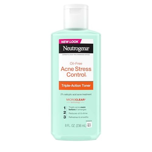 Neutrogena Acne Stress Control Oil-Free Triple-Action Face...