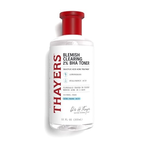 Thayers Blemish Clearing Salicylic Acid Toner, Acne...