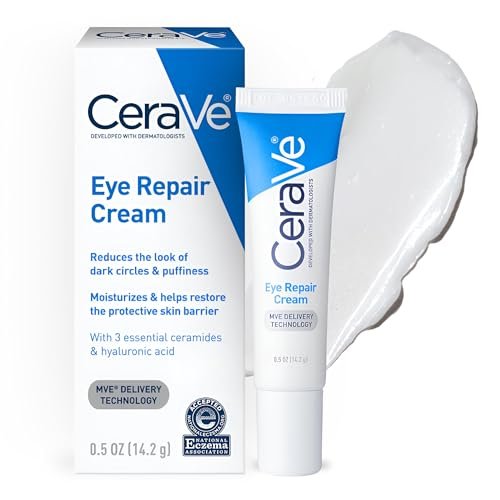 CeraVe Eye Repair Cream, Under Eye Cream for Puffiness