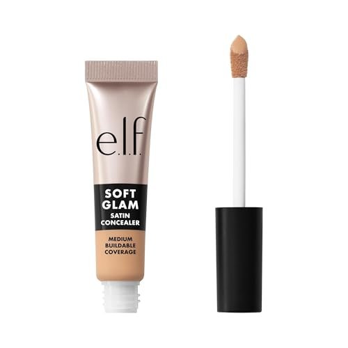 e.l.f. Soft Glam Satin Concealer, Medium Coverage 23 Light...