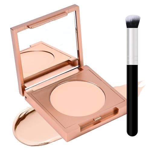 FREEORR Under Eye Brightener with Brush, Colored Clay CC...