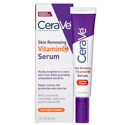 CeraVe Vitamin C Serum with Hyaluronic Acid, Skin...