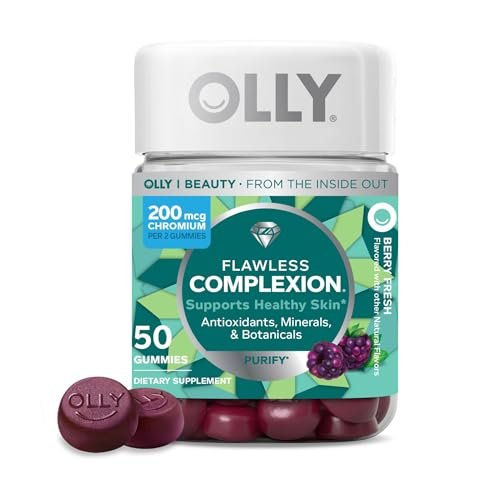 OLLY Flawless Complexion Gummy, Clear and Healthy Skin...