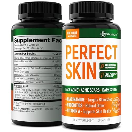 Perfect Skin Acne Pills - Clear Skin Vitamin Supplement